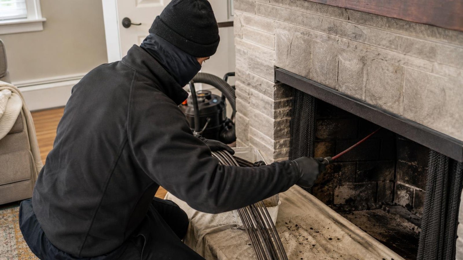 Practical chimney sweep & inspection in Cambridge